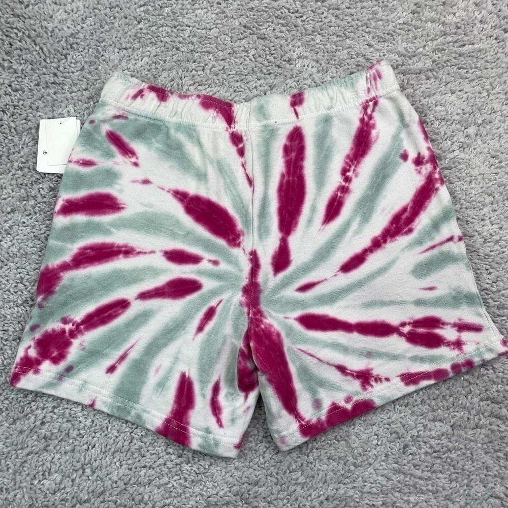 BODY GLOVE Shorts Womens Medium Loungewear Tie Dye Pockets Gym Travel Fitness - Picture 4 of 4